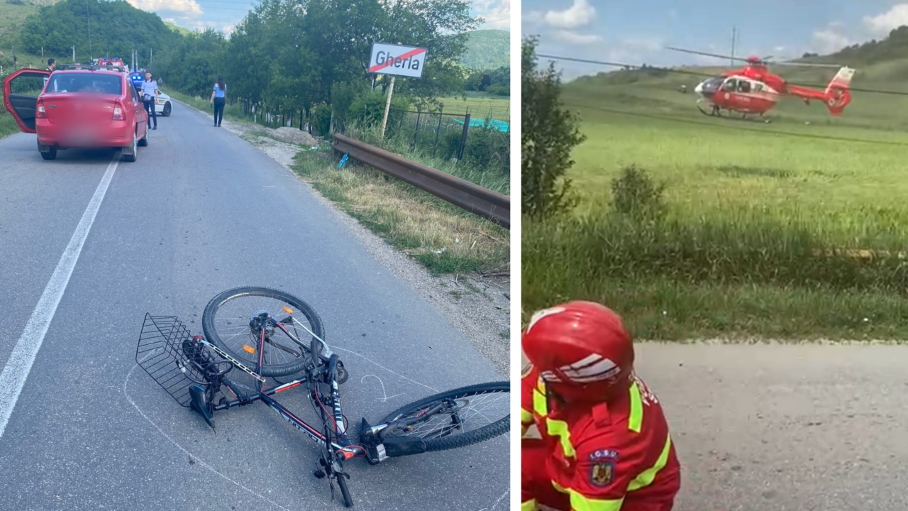 FOTO Un copil de 14 ani a murit după ce a fost izbit în plin de o mașină condusă de un bărbat de 47 de ani