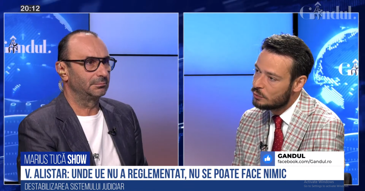 VIDEO | Victor Alistar, despre sesizarea ÎCCJ asupra CCR: „Aspectele privind procedura penală sunt la nivelul statelor membre, deci nu intră în compentența de reglementare a Uniunii”