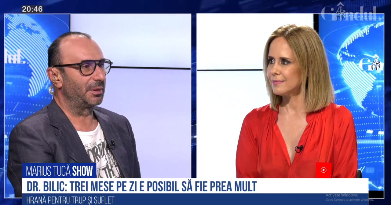 VIDEO | Dr. Mihaela Bilic, despre procesul de slăbire: „Tot ce scoatem nu mai poate fi reintrodus niciodată. Este o chestiune de disciplină. S-ar putea să fie prea mult chiar și trei mese pe zi”