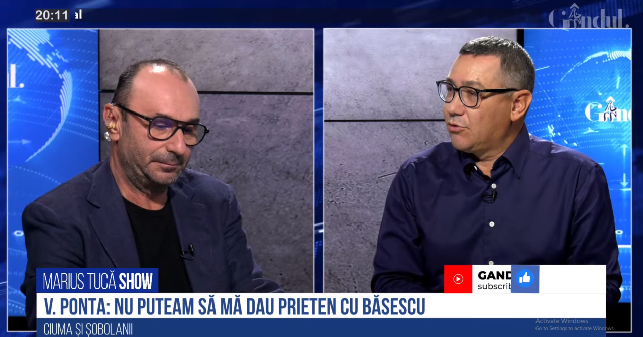 VIDEO | Victor Ponta: „În general, dacă îmi spune cineva pe nume, îi spun și eu, dar cu Băsescu nu voiam să mă dau prieten. Mi se părea că dacă îi spuneam și eu – băi, Traiane – gata, eram tovarăși”