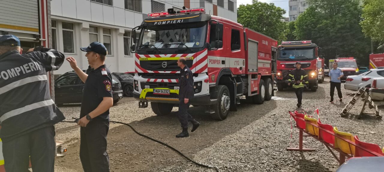 Alertă de incendiu la Spitalul de Copii „Sf. Maria” din Iași după degajări de fum de la crematoriul unității medicale. „A ajuns funingine până la etajul cinci”