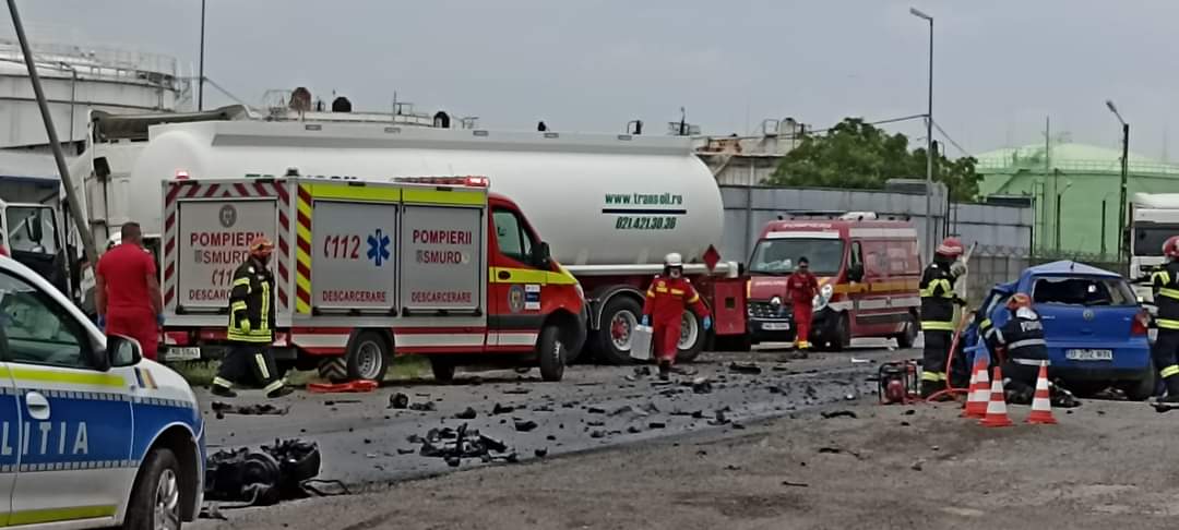 VIDEO | Un accident grav a paralizat centura Bucureștiului. Șoferul unui automobil și-a pierdut viața în urma impactului cu un tir