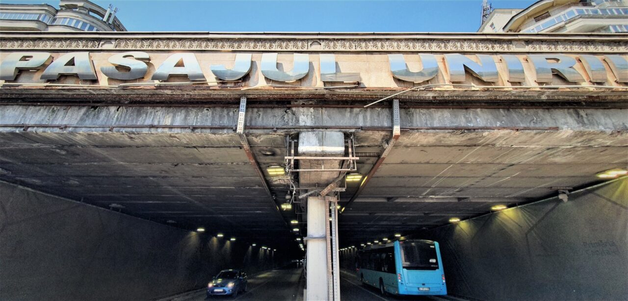 Premieră în România! Primul pasaj rutier din țara noastră cu semnal GSM și sistem de ventilație pentru extragerea noxelor. Pasajul Unirii se închide duminică pentru lucrări de consolidare și punere în siguranță (Comunicat de presă)