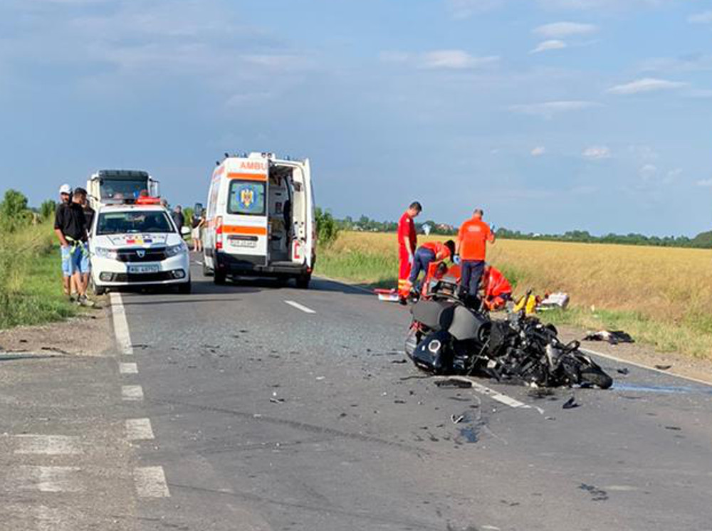 Cine este motociclistul de 50 de ani care a murit într-un accident în Giurgiu. Gabriel se stabilise în SUA și se afla acum în vacanță în România