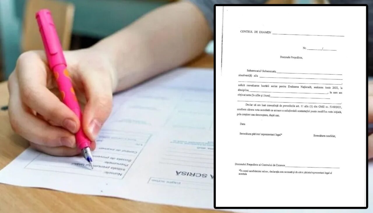 Evaluare 2022 | Acesta este modelul de cerere pentru a depune contestație la Evaluarea Națională