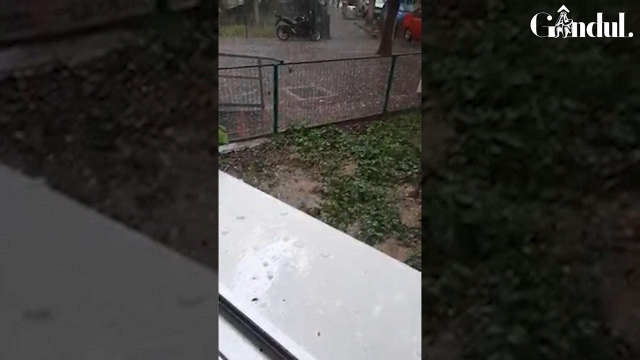 Cod galben de ploi torențiale și furtuni. Locuitorii din București au primit mesaj RO-Alert | VIDEO