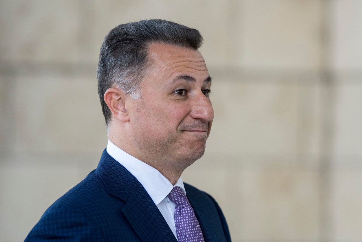 Fostul premier al Macedoniei de Nord a fost condamnat la închisoare pentru abuz în construcții
