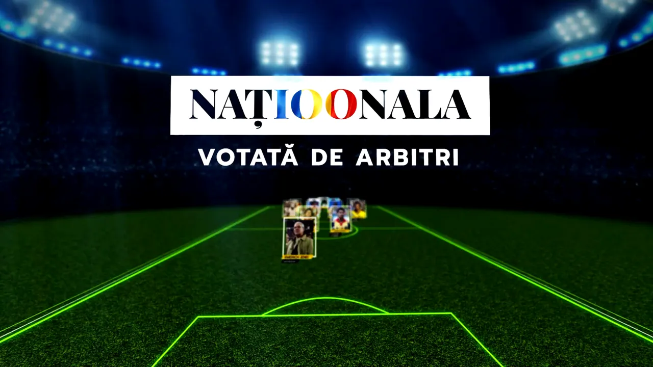 „Naționala 100”. Echipa secolului, votată de „Juriul Arbitrilor”. Ce au ales cei care împart dreptatea