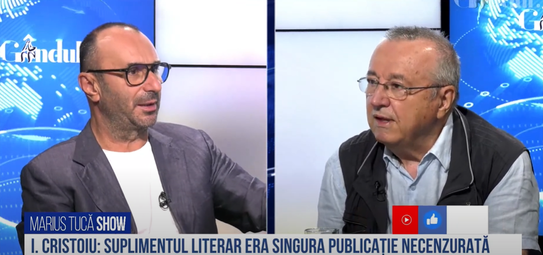 VIDEO | Ion Cristoiu: „Nimic din viața mea nu e făcut rațional și, în general, este bine să te călăuzească instinctul”