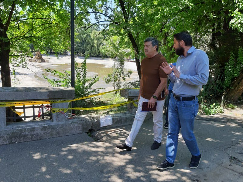 Amenzi primite de ALPAB în urma controlului din Parcul Cișmigiu, efectuat de Prefectul Capitalei