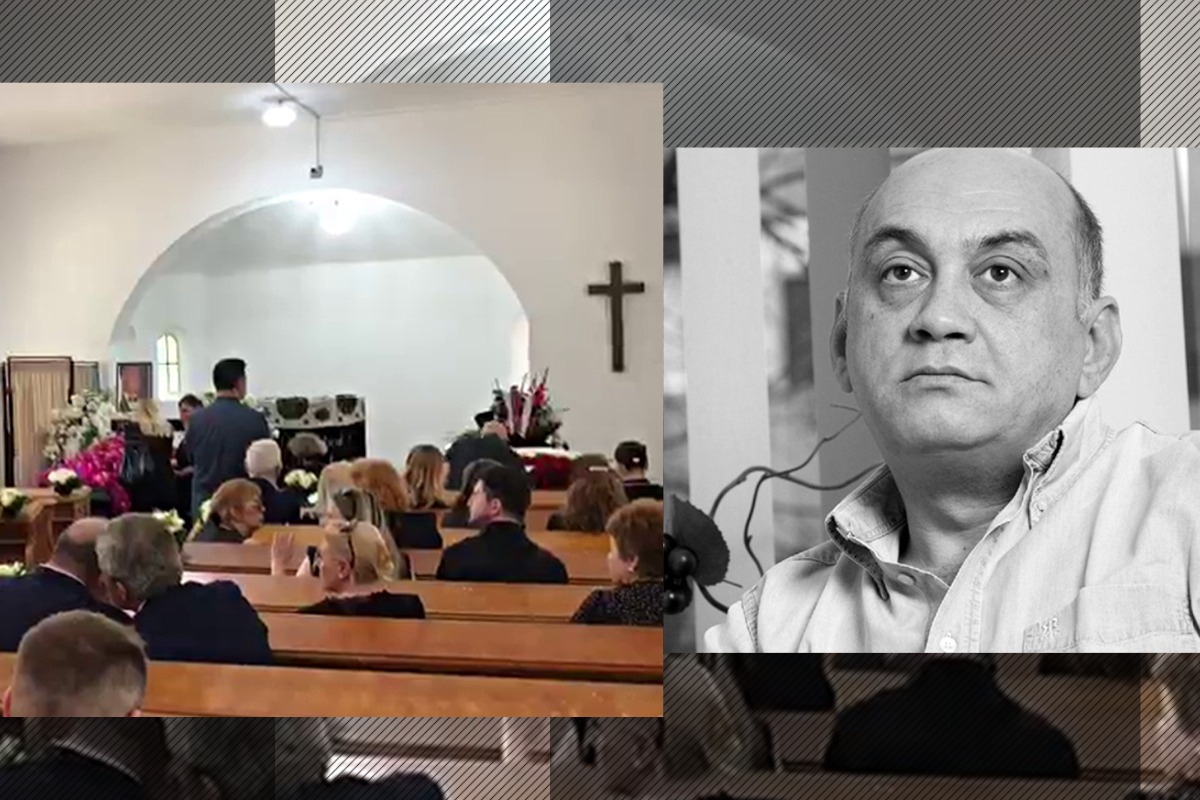 FOTO – VIDEO | Regretatul om de afaceri Peter Imre, condus pe ultimul drum. Trupul neînsuflețit a fost înhumat în Cimitirul Calvin