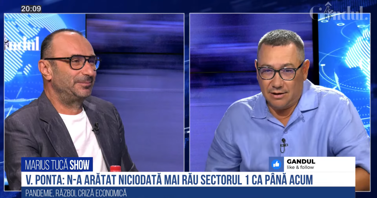 VIDEO | Victor Ponta: „N-a arătat niciodată mai rău Sectorul 1. Vine Nicușor, ne-a scăpat de Firea și să vezi ce-o să fie. Eu cred că la alegeri o să vină 15%, adică de la PSD, PNL, USR – angajații”