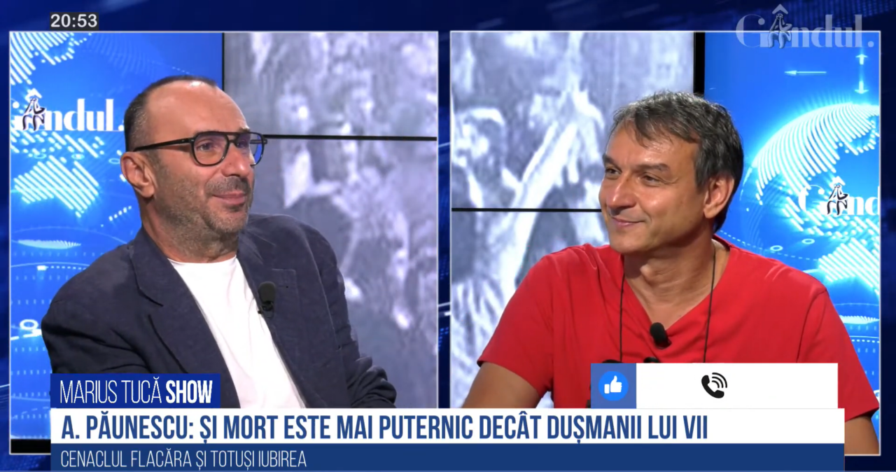 VIDEO | Andrei Păunescu, despre tatăl său, regretatul poet Adrian Păunescu: „A știut din timpul vieții că va fi – și mort – mai puternic decât mulți dintre dușmanii lui vii. De fapt, el a fost naționalist”