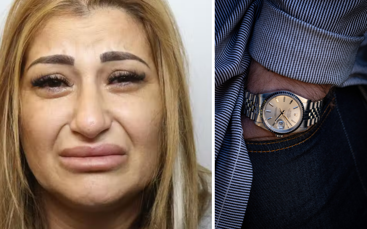 O româncă fura ceasuri de lux în Marea Britanie a printr-o metodă inedită. Când a fost arestată a izbucnit în lacrimi