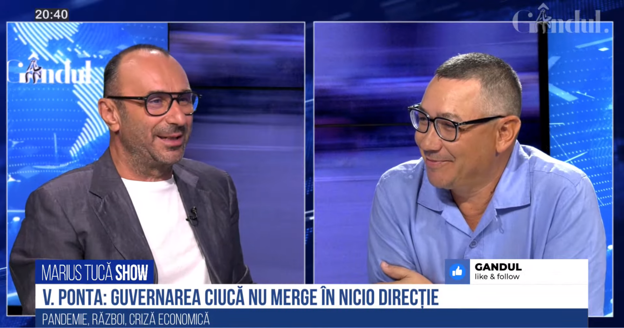 VIDEO | Victor Ponta, despre Guvernul condus de Nicolae Ciucă: „Este o guvernare care nu are cum să se rătăcească, pentru că nu merge în nicio direcție”