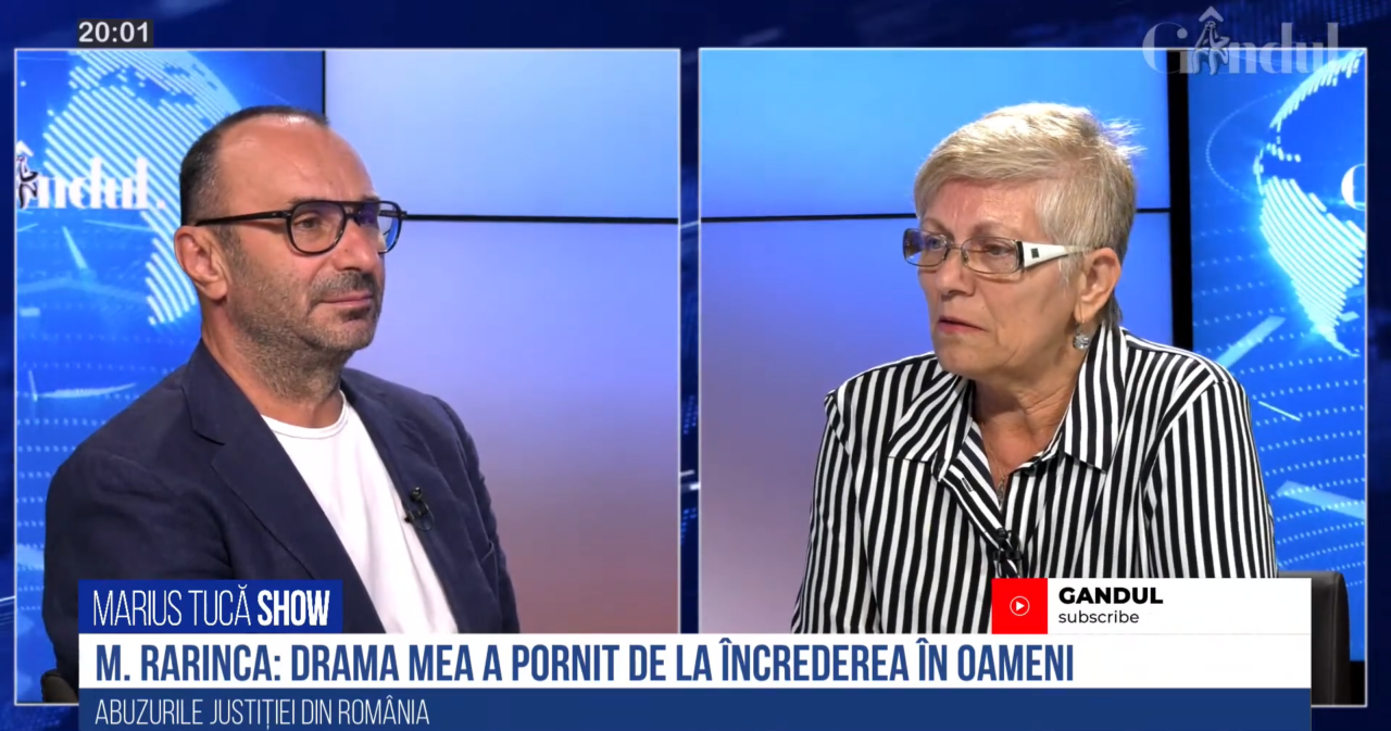 VIDEO | Mariana Rarinca: „Drama mea a pornit de la încrederea în oameni. Am avut și ghinionul să angajez o avocată care nu m-a apărat”