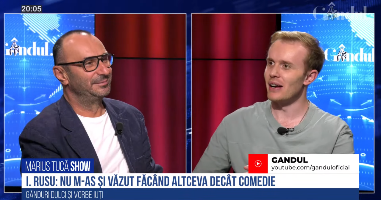 VIDEO | Ionuț Rusu: „O grămadă din subiectele pe care le abordez în numerele mele provin din experiențele de pe camion și de pe vremea când făceam asigurări. Aș suferi și dublu dacă ar fi să o iau de la capăt”