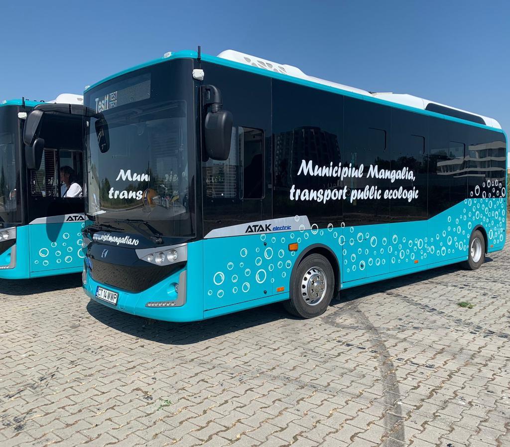 Transport public ecologic, gratuit pentru turiști și localnici, în Mangalia și stațiuni