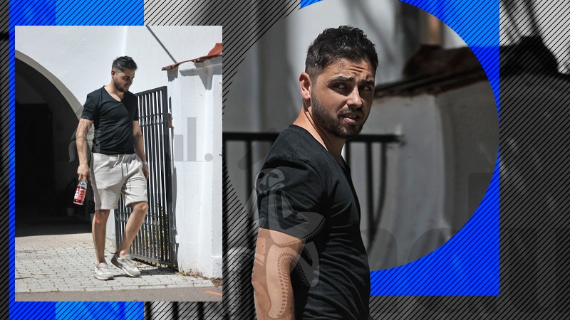 FOTO EXCLUSIV | La Modrogan, ca pe plajă! Șeful tineretului PNL, apariție de șmecheraș la sediul de partid