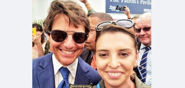 Întâlnire de gradul zero între actorul Tom Cruise și o reprezentantă a MApN, căpitan în Armata Română. Unde a avut loc evenimentul