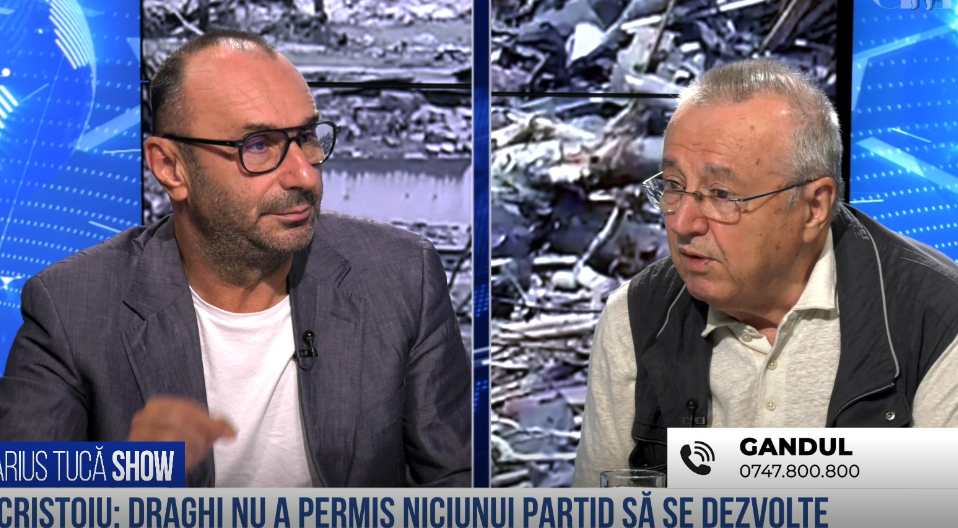 VIDEO Cristoiu, despre căderea Guvernului din Italia: „Italia a ajuns aici pentru că Draghi pe de o parte seamănă cu Barna, adică e nesărat și pe de altă parte a vrut să fie un fel de Mussolini”