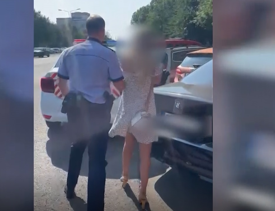 VIDEO. Revolta unei tinere din Constanța după ce a fost bruscată, „săltată” în mașina poliției și dusă la secție: „A strigat după mine că nu o să mai ies din casă fară să primesc o amendă!” Răspunsul IPJ Constanța