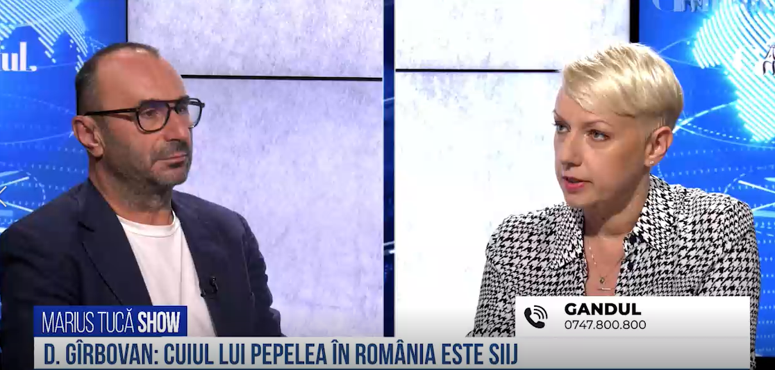 VIDEO | Dana Gîrbovan: „Cuiul lui Pepelea în România este SIIJ”
