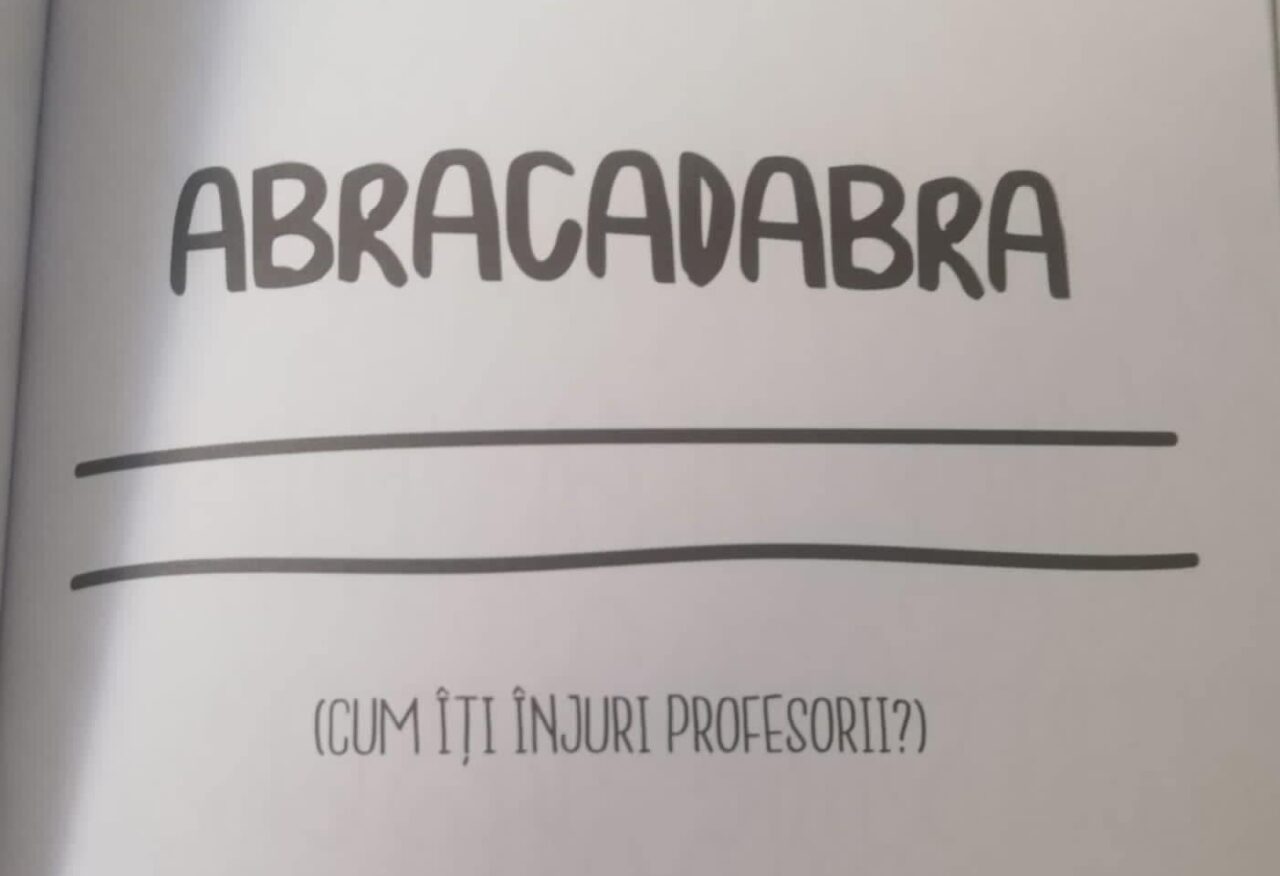 Cartea cu sfaturi halucinante pentru copii de 6-10 ani, retrasă din librării: „Cum îți înjuri profesorii?”
