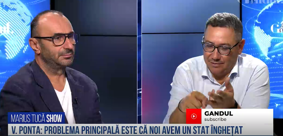 VIDEO | Victor Ponta: „Problema principală este că noi avem un stat înghețat”