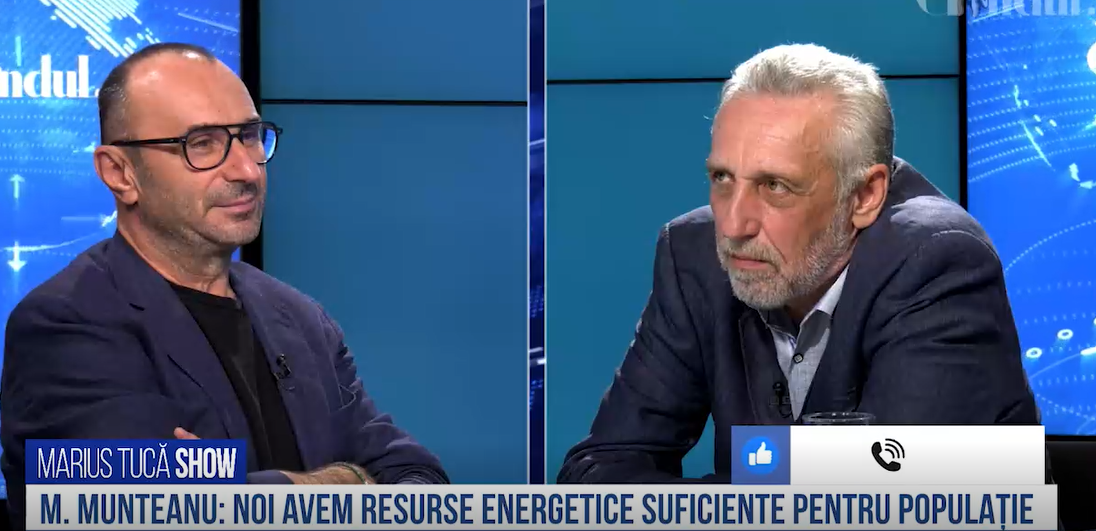 VIDEO | Marian Munteanu: „Noi avem resurse energetice suficiente pentru populație ”