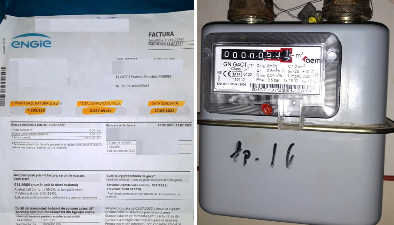 Un bărbat din Ploiești a primit o factură de 2.337 de lei la curent: „De 12 ani, nu mai locuiește nimeni acolo!”
