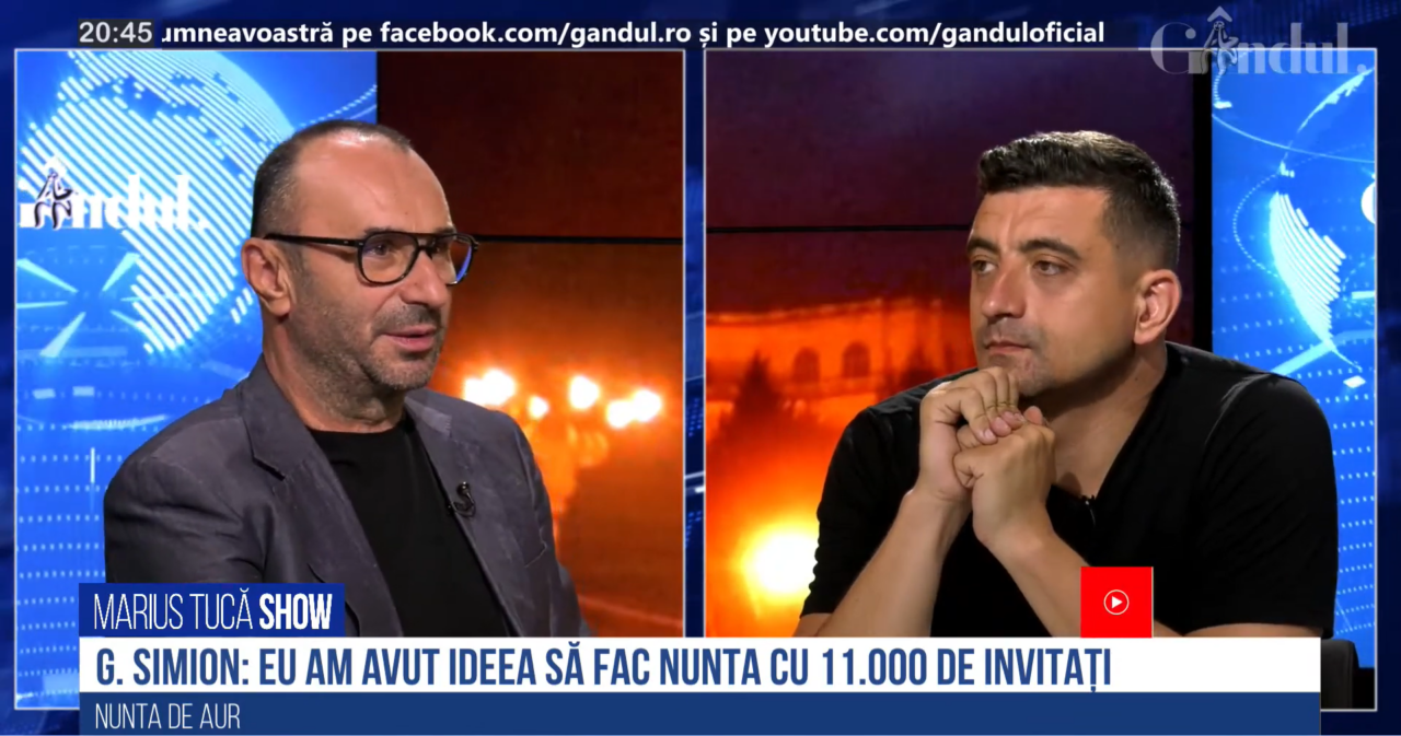 VIDEO | George Simion, despre nunta cu peste 11.000 de invitați: „N-am cum să fac poze cu toți. O să fac, poate, cu 200-300. Am o grămadă de oameni care mă cunosc și eu îi cunosc pe mare parte dintre ei”