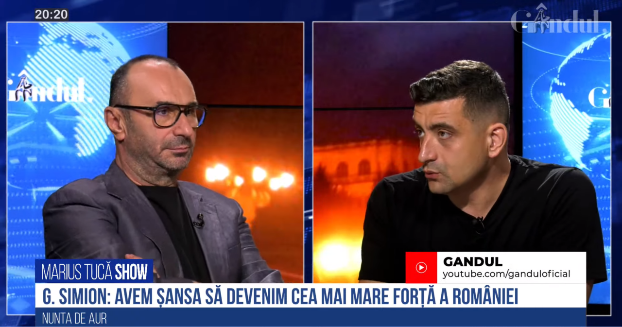 VIDEO | George Simion, despre partidul AUR: „Sunt surprins de faptul că avem o șansă foarte mare să devenim prima forță politică a României. Am învățat că e bine să ții toți oamenii alături”