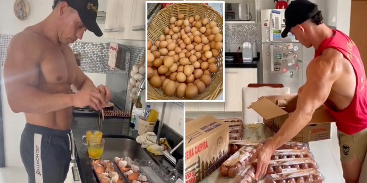 Dieta cu 100 de ouă mâncate în fiecare zi | Cum arată singurul bărbat care a încercat-o