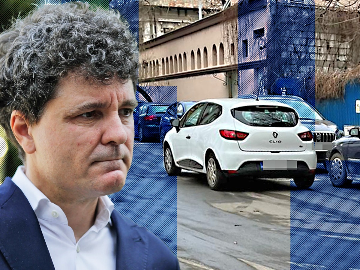 EXCLUSIV | Cum este parcată mașina Primarului General într-una dintre așa-numitele ”zone roșii” ale Capitalei. ”Revoluția parcărilor”, doar pentru bucureștenii de rând? (FOTO)
