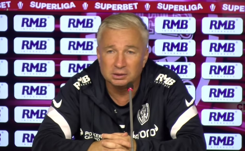 Universitatea Craiova a câștigat derby-ul cu CFR Cluj. Dan Petrescu: „Nu înțeleg de ce e delegat mereu același arbitru”