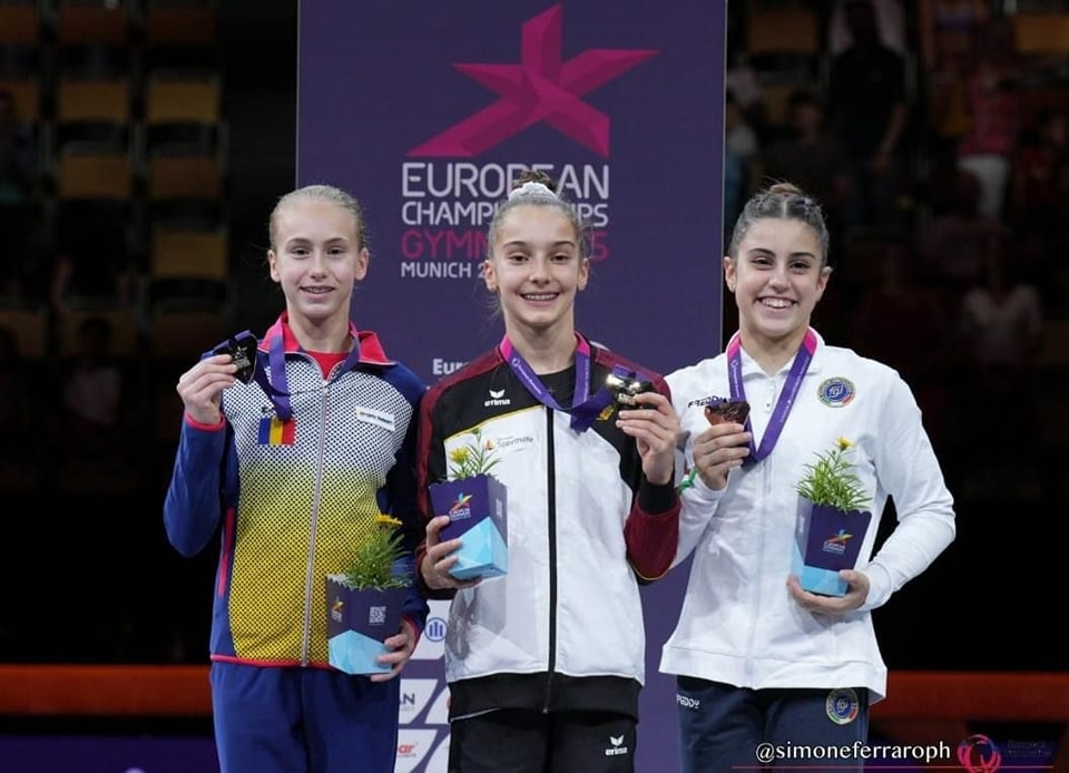 Medalii de argint pentru România la Campionatele Europene de gimnastică artistică!