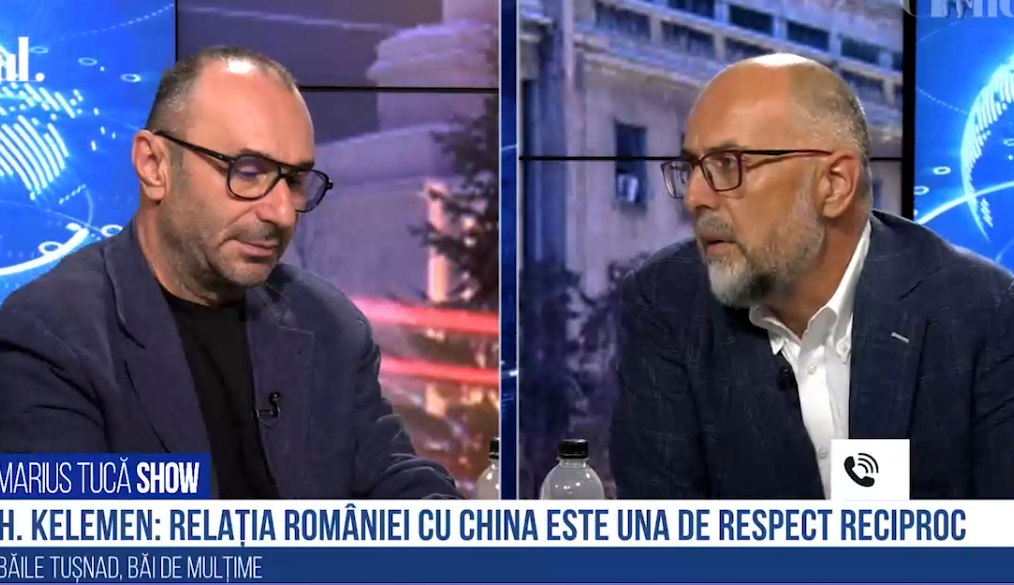 VIDEO Kelemen Hunor: „Relația cu China este una de respect reciproc, dar eu aș prefera investiții foarte serioase din Occident”