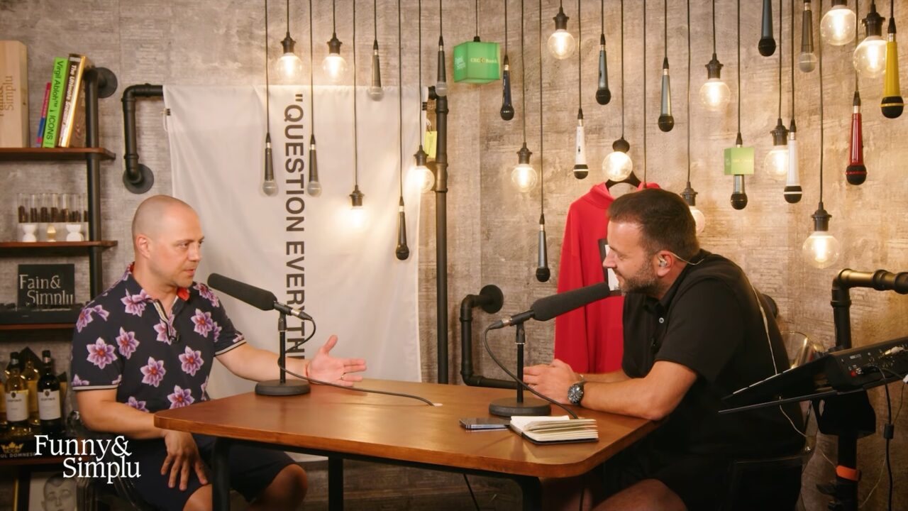 Dan Badea, la podcastul lui Mihai Morar, „Funny & Simplu”: Mie nu îmi place roast-ul
