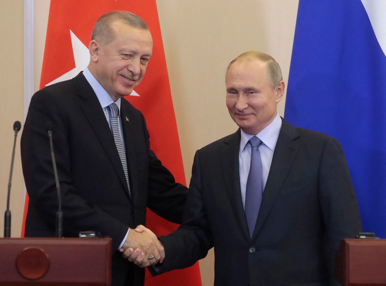 Putin, bucuros de implicarea Turciei în problema cerealelor ucrainene și vorbește de un memorandum privind întărirea legăturilor economice şi comerciale