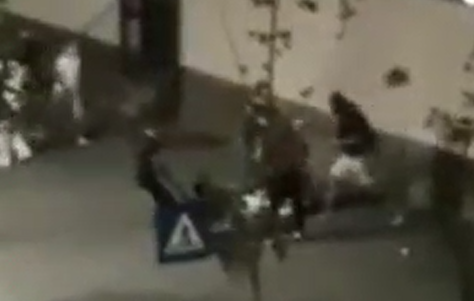 Mai mulți ucraineni s-au bătut ca în filme în fața unui restaurant din București. Poliția s-a sesizat din oficiu