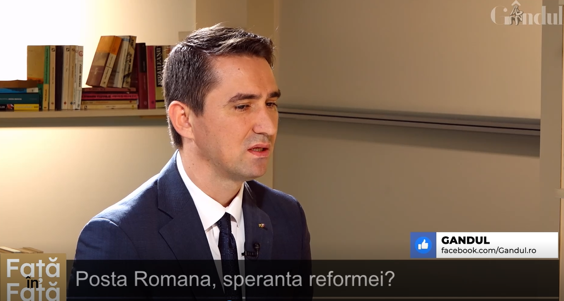 VIDEO | Valentin Ștefan, director Poșta Română: „Majoritatea companiilor de stat nu funcționează bine”