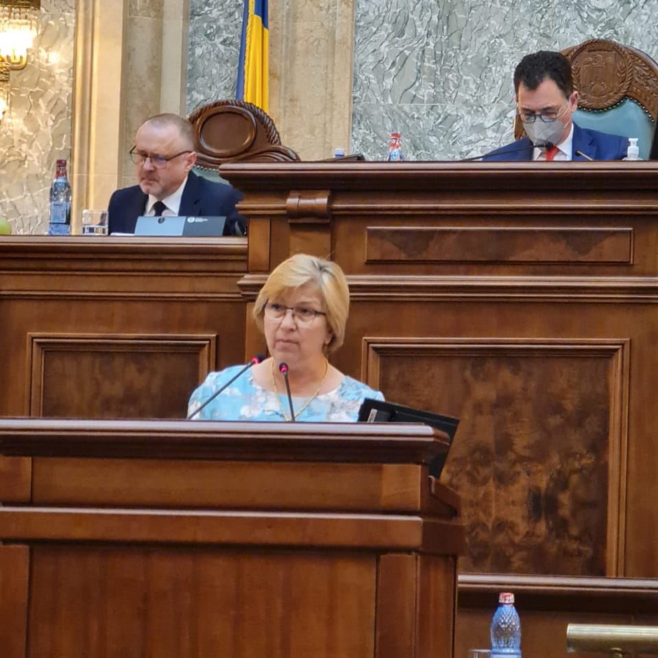 VIDEO | Demisie din partidul AUR! Senatoarea Evdochia Aelenei a anunțat cu lacrimi în ochi că părăsește partidul: ”Cea mai grea decizie din viaţa mea”