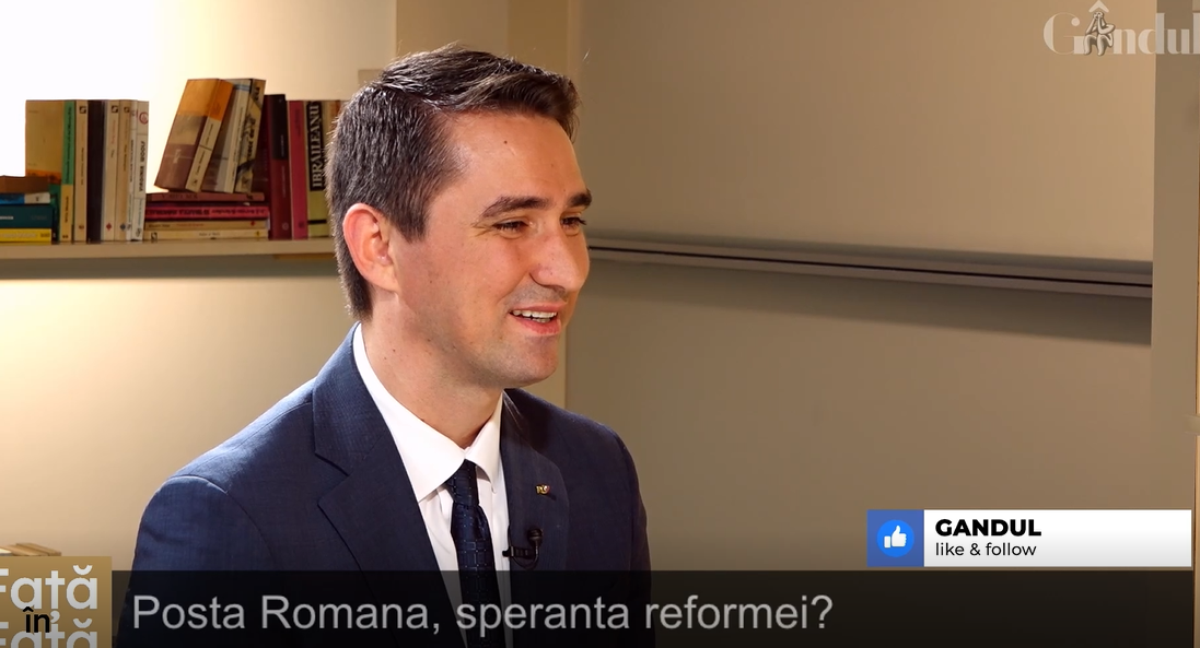 VIDEO | Valentin Ștefan, director Poșta Română: „Poșta funcționează după regulile din anii 1960”