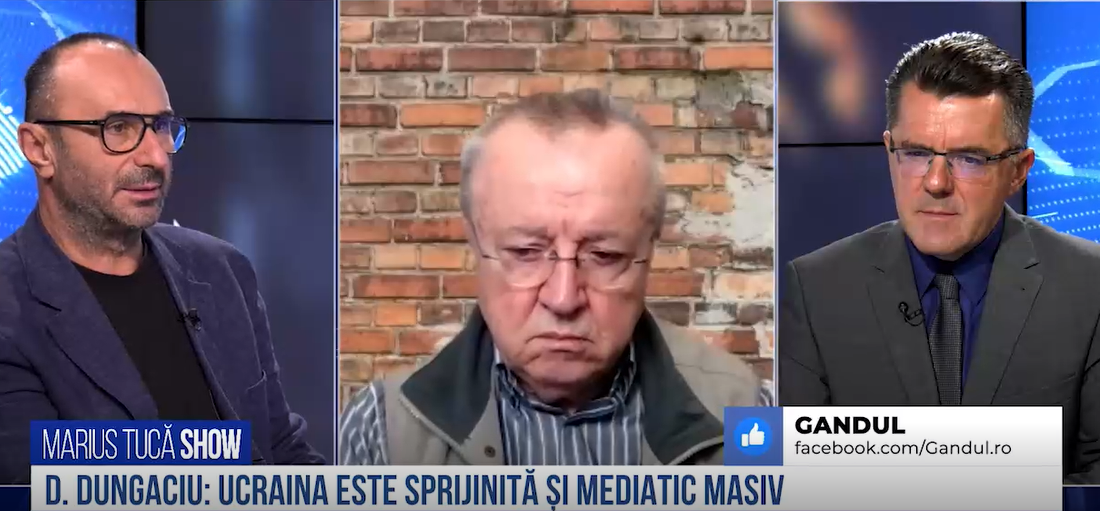 VIDEO | Dan Dungaciu: „În Ucraina există o victorie de etapă. Federația Rusă nu poate fi sufocată cu ușurință”