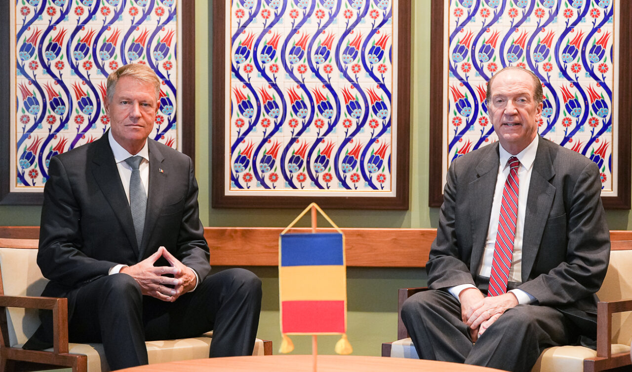 Klaus Iohannis s-a întâlnit, în Statele Unite, cu șeful Băncii Mondiale. Ce au agreat oficialii