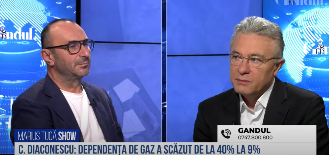 VIDEO | Cristian Diaconescu, fost ministru de Externe: „Problema este că nu avem conducte în interiorul Europei”