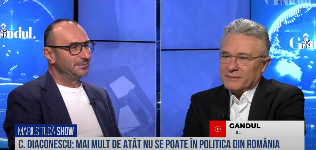 VIDEO | Cristian Diaconescu, fost ministru de Externe: „Mai mult de atât nu se poate în politica din România”