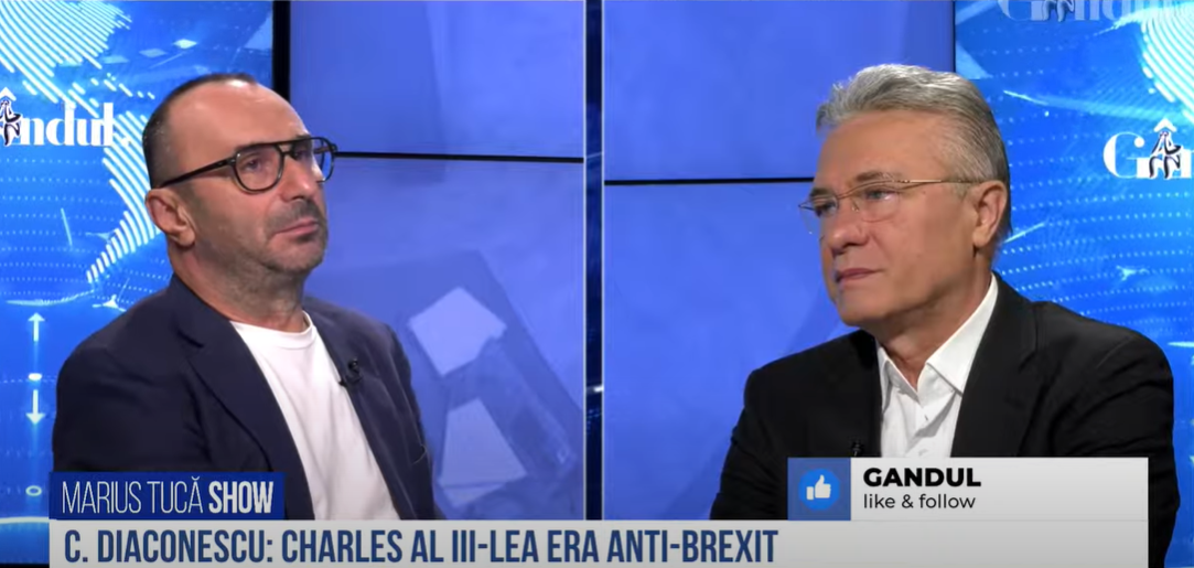 VIDEO | Cristian Diaconescu, fost ministru de Externe: „Prezența publică a Regelui Charles nu va mai fi atât de vizibilă”