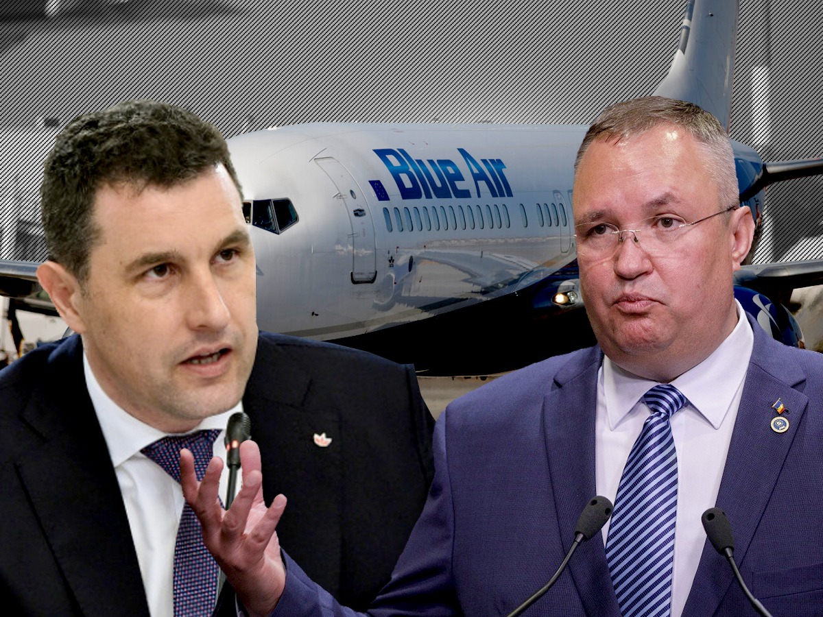 VIDEO | Premierul și ministrul Mediului au discutat despre situația de la Blue Air. Nicolae Ciucă: „Nu putem lăsa românii să aștepte în aeroporturi” / Tanczos Barna: „Cer să reia imediat zborurile, să își onoreze obligațiile față de călători”